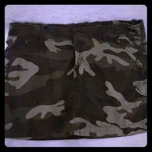 Gap Camo Skirt